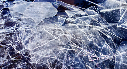 Sheets of thin ice