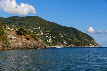 Deurstickers Italy: the Gulf of Moneglia, near the Cinque Terre National Park © Ivan