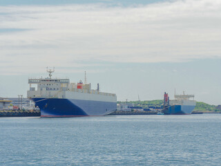 Obraz premium 東京湾の埠頭1