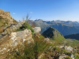 landscape in the mountains