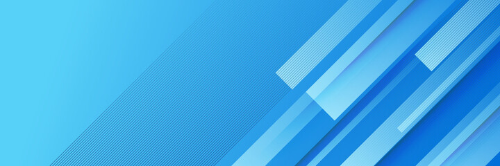 Light blue abstract banner background