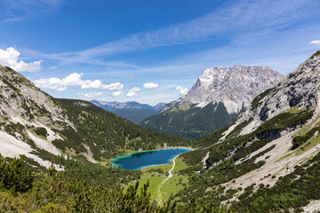 Fototapeta na wymiar Seebensee in Tirol, Österreich