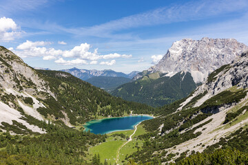 Fototapeta na wymiar Seebensee in Tirol, Österreich