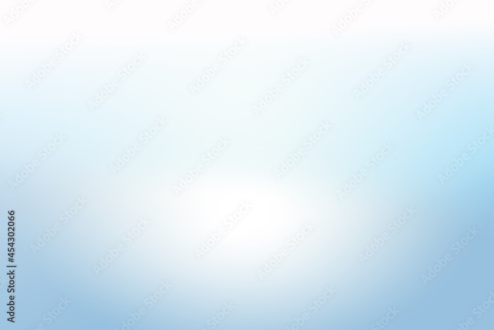 Aufkleber blue light gradient abstract background blurred empty studio room backdrop wallpaper. use for showca