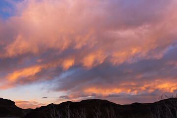 Amazing sky image. Beautiful sunrise and sunset image. Sky background picture.