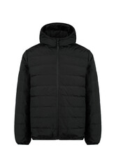 Black winter zipped down ​jacket