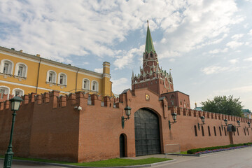 The Trinity Tower of the Moscow Kremlin