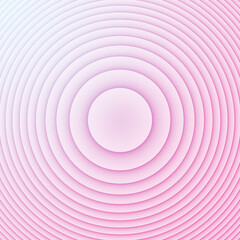 Rippled background. content area. Circle background. Abstract background. 3d rendering.
