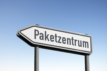 Paketzentrum, Wegweiser,