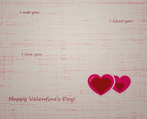 valentines day card with heart. Romantic illustration. Valentine. Love relationship. Valentine's day card.