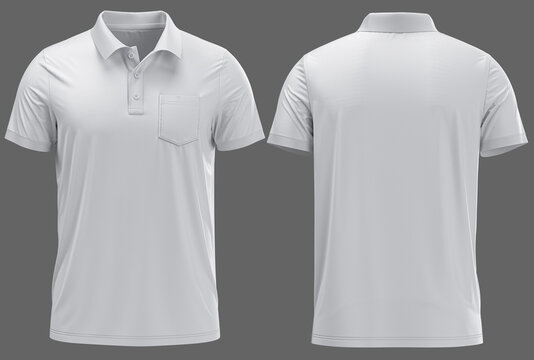 White Polo Shirt Template - images, stock photos and vectors