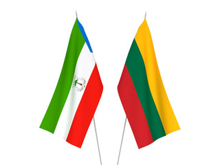 Lithuania and Republic of Equatorial Guinea flags