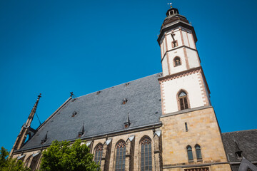 Fototapeta na wymiar St. Thomas Church in Leipzig, Germany