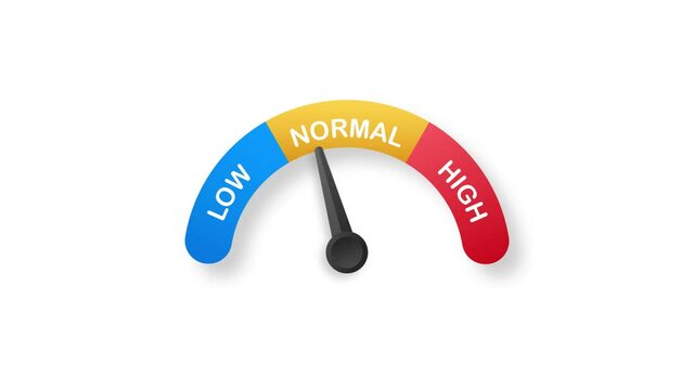 Modern thermometer, Summer background. Thermometer in cartoon style. Motion graphics