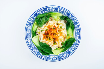 A bowl of Shaanxi oil splashed noodles