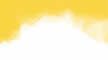 Yellow watercolor background for your design, watercolor background concept, vector.