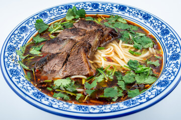 A bowl of Lanzhou Ramen
