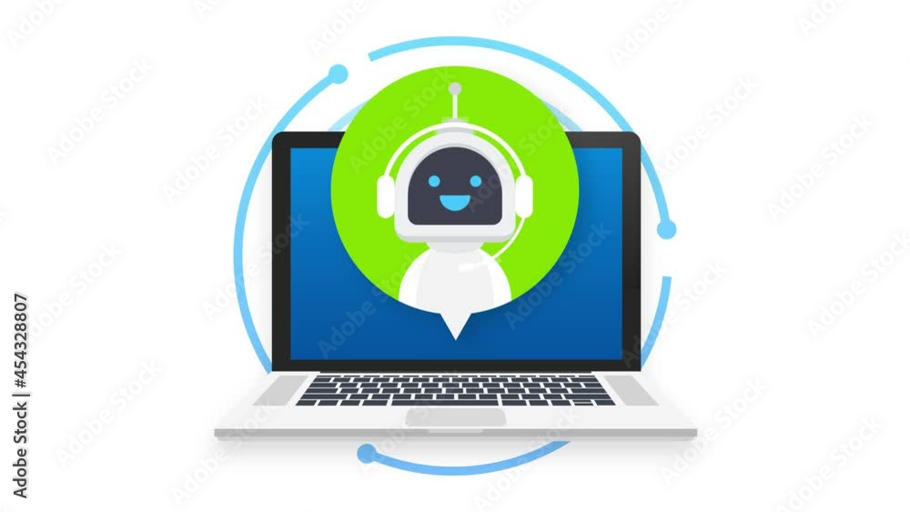 Poster robot icon. bot sign design. chatbot symbol concept. voice support service bot. online support bot. 