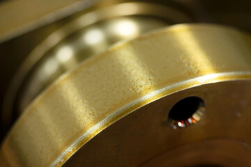Protective oil on newly manufactured crankshafts