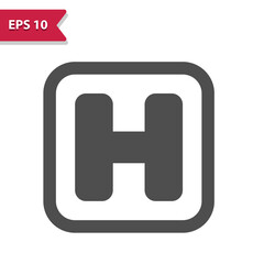 Fototapeta premium Hospital Symbol