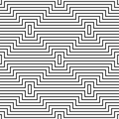 Vector geometric seamless pattern. Modern geometric background. Mesh with broken lines.