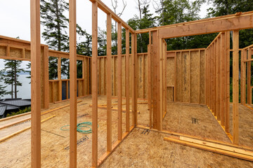 Wood Framing of Home Interior
