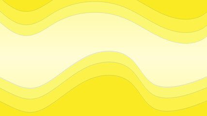 Yellow papercut abstract background with gradient paper cut backgrounds can use for poster, banner, flyer, pamphlet, leaflet, brochure, catalog, web, site, website, presentation, book cover background