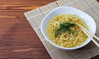 bowl of noodles