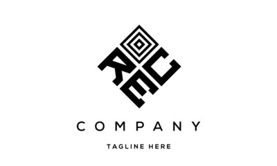 RCE creative square three latter logo