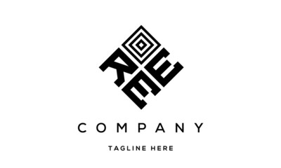 REE creative square three latter logo