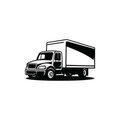 freight truck isolated vector © winana