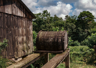 Obraz premium old farm house