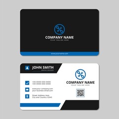 Fototapeta na wymiar Modern professional business card design vector