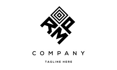 RPM three latter logo design
