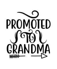 Fototapeta premium Grandma SVG Bundle, Nana Svg, Granny Svg, Retired Svg, Blessed Grandma Svg, Family Svg, Grandkids Svg, Svg Files for Cricut, Silhouette