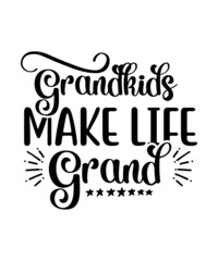 Fototapeta premium Grandma SVG Bundle, Nana Svg, Granny Svg, Retired Svg, Blessed Grandma Svg, Family Svg, Grandkids Svg, Svg Files for Cricut, Silhouette