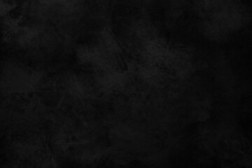 Concrete wall black color for background. Old grunge textures with scratches and cracks. Black painted cement wall texture.