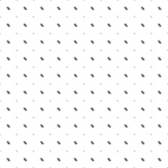 Square seamless background pattern from geometric shapes are different sizes and opacity. The pattern is evenly filled with small black videoconference symbols. Vector illustration on white background