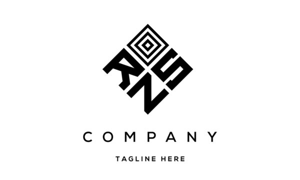 RSN three latter logo design