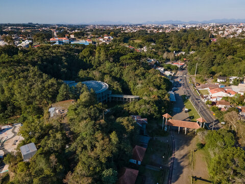 &Oacute;pera de Arame em Curitiba. &Eacute; um dos principais pontos tur&iacute;sticos da cidade. Paran&aacute;, Brasil.