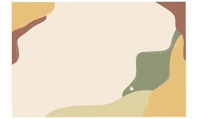 contemporary artistic abstract aesthetic background illustration