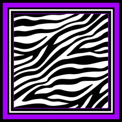 vector pattern for square or round format. Batik Damask Silk Shawl Pattern