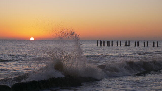 Sunrise at the North Beach 