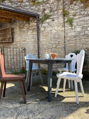 Tisch im Freien