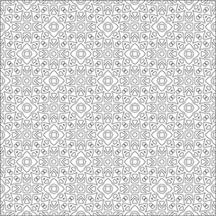 Design monochrome grating pattern,black and white patterns.black ornament.