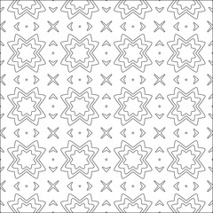  Design monochrome grating pattern,black and white patterns.black ornament.