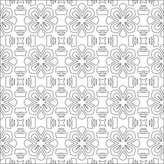  Design monochrome grating pattern,black and white patterns.black ornament.