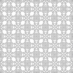 Design monochrome grating pattern,black and white patterns.black ornament.