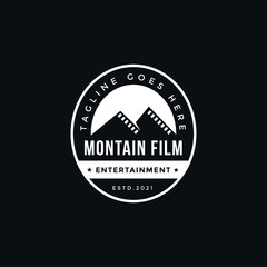 Mountain Film Production Studio logo design inspiration