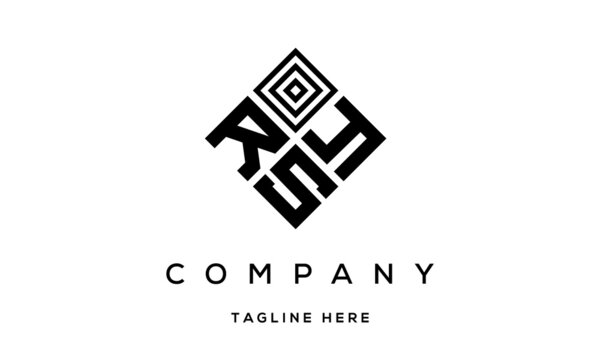 RYS three latter logo design